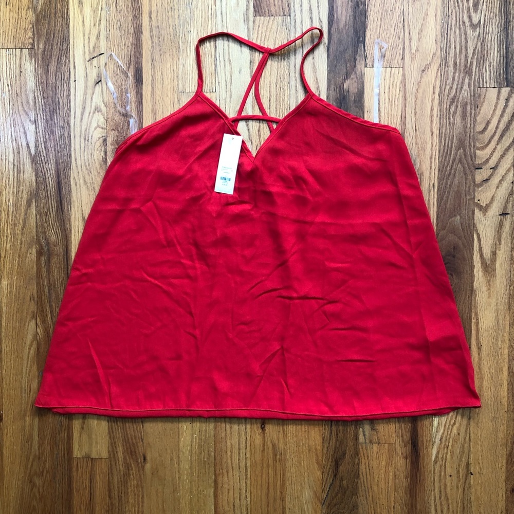 Francescas red tank size large